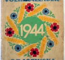 Powiększ zdjęcie Okładka Grajewskiego Kalendarza Ludowego z 1944 r. - tytuł w jęz. polskim i niemieckim